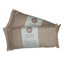 Load image into Gallery viewer, Organic Cotton Mint Eye Pillow