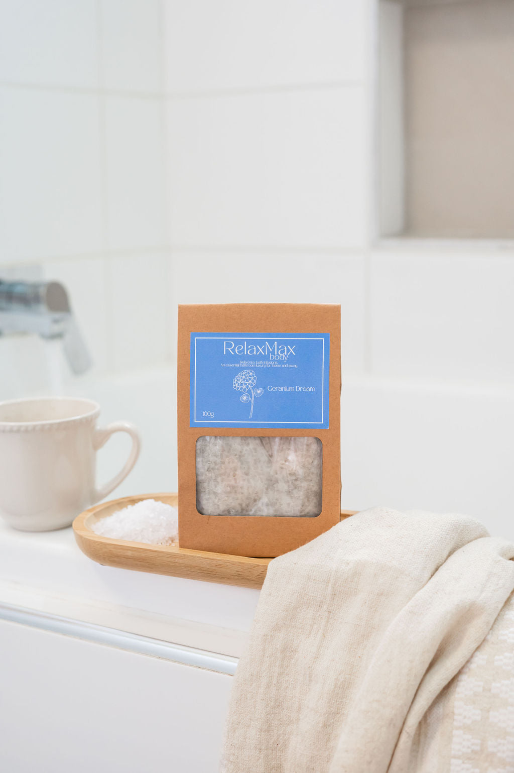 Geranium Dreams Bath Infusion 3 x 100g